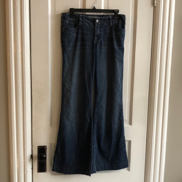 Level 99. Wide Leg Low Rise Medium Wash Denim Jeans 29 (8) - Picture 1 of 14